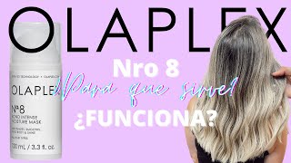 OLAPLEX Nº 8  Que es y cómo usar Olaplex N8  ¿Mejor que el N3  Resultados ANTES Y DESPUÉS [upl. by Torbart376]