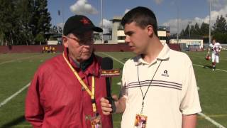 Tuesday Instant Analysis from USC football practice 102312 [upl. by Kuska]