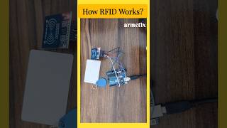 How RFID Works shorts yt ytshorts viral arduino armetix [upl. by Llenad]