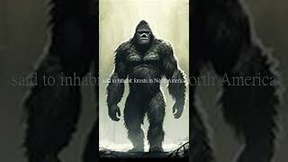 Scariest cryptids 😱 Bigfoot [upl. by Eidnarb]