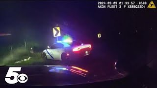 Dashcam footage shows deadly police chase in Springdale [upl. by Jacobo460]