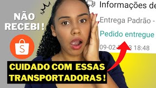 Por que meu pedido da SHOPEE foi marcado como entregue mas não recebi [upl. by Lucy]