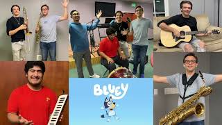 Bluey Theme Song on Real Instruments [upl. by Vidal]