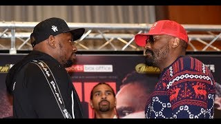 Whyte vs Chisora 2 plus undercard press conference [upl. by Verine]