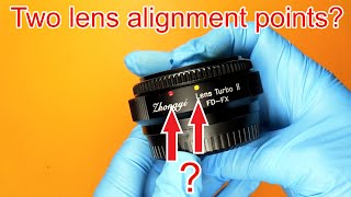 Quick Tip  Proper mounting on Canon FD Focal Reducer Lens Turbo [upl. by Meneau]