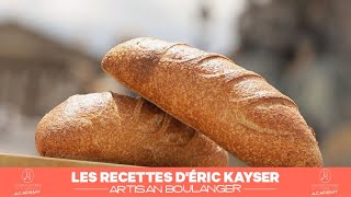 Le pasàpas de la recette du pain complet par Éric Kayser [upl. by Fee217]