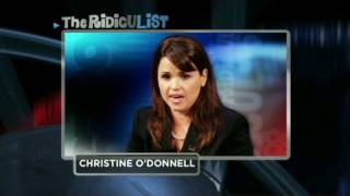 CNN The RidicuList Christine ODonnell [upl. by Cappella]