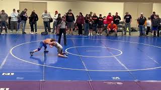 Zion wrestling State Invite Rochester 34 4524 5th grade [upl. by Shipp]