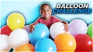 Balloon Challenge Family Fun Activities With DJs Clubhouse [upl. by Oicnerolf63]