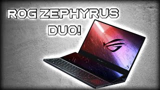 ROG Zephyrus Duo 15  Un PC Gamer double écran de folie [upl. by Analrahc]