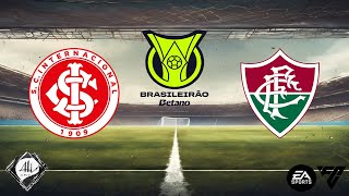 Internacional x Fluminense  33 rodada Brasileirão 2024  EA FC [upl. by Lovmilla]