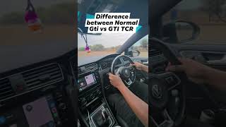 Difference between Golf Gti 75 vs Golf Gti 75 TCR cars golfgti golfgtitcr vw trending reels [upl. by Odlavu]