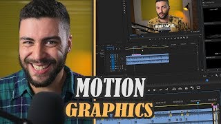 Motion graphics com Premiere  Tutorial Premiere [upl. by Bomke]