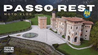 PASSO REST  36 TORNANTI 😱​ e un CASTELLO nascosto [upl. by Salvadore]