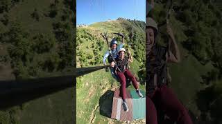 Best paragliding take off subscribe birbillingparagliding virelvideo paragliding [upl. by Odlanor802]