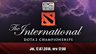 LIVE cu Ppasarel  DOTA 2 The International 2014 [upl. by Savihc]