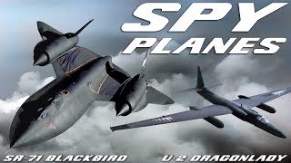 SPY PLANES SR71 Blackbird And U2 Dragonlady  Skunk Works Masterpiece Aircraft [upl. by Gazzo]