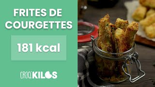 Frites de courgettes au four  CroqKilos [upl. by Acquah594]