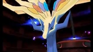 Pokemon XY  Catching Xerneas battle and cutscene [upl. by Markus]