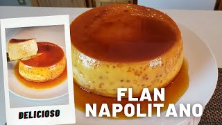 Como hacer Flan Napolitano  Mexican Caramel Flan [upl. by Nitreb]