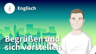 Sich auf Englisch begrüßen und vorstellen so gehts – Englisch  Duden Learnattack [upl. by Tinor]