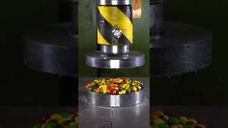 Candy Crush Vs 150 Ton Hydraulic Press Crushing 🍭🍬 shorts hydraulicpress satisfying candycrush [upl. by Sanferd19]