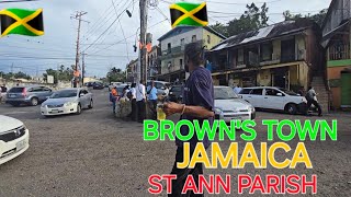 BROWNS TOWN JAMAICA ONE OF THE BEST TOWN IN JAMAICA [upl. by Lamrej]