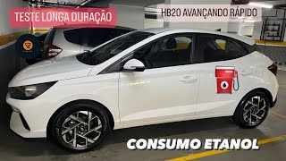 Consumo Urbano Etanol Hyundai HB20 Comfort 10 TGDI MANUAL 20232024 l Teste de Longa Duração [upl. by Durant791]