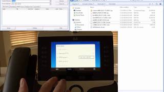 Cisco Phone Firmware Upgrade Without CUCM [upl. by Noslen970]