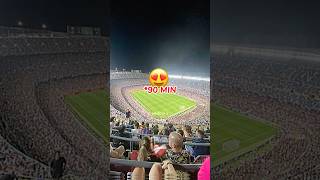 90 minutes in STADIUM😍😵  football trending shorts views [upl. by Ecydnac]