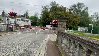 Roydon Station Level Crossing Essex [upl. by Einahpets439]