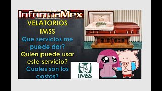 Velatorio IMSS Quien puede usar este servicio Publico o afiliados o ambosRequisitos beneficios [upl. by Schreiber354]