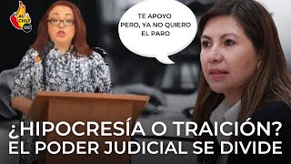 ¿Hipocresía o traición El Poder Judicial se divide [upl. by Mlohsihc652]