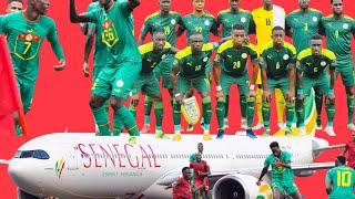 Malawi arrivèe des Lions du Sénègal á L Aeroport de Lilongué [upl. by Atina139]