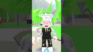 Roblox BANNED in his country roblox adopt me robloxbanned robloxadmin [upl. by Souvaine]