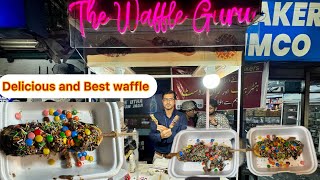 Extremely Delicious amp Tasty Waffles  Waffles Guru Shop Reasonable PriceSocialTv88 [upl. by Lrigybab]