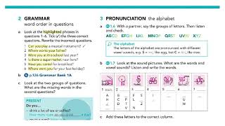 English File PreIntermediate 4th edition SB16 [upl. by Farmer]