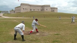 A friendly game of baseball 1861 style [upl. by Nnad705]