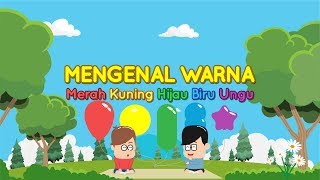 Belajar Mengenal Warna Bahasa Inggris dan Indonesia  Eza dan Adi [upl. by Crifasi]