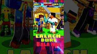 LALACH BURI BALA HAI gamerfleet minecraft shorts [upl. by Anirehs]