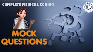 CH40 MOCK QUESTIONS l CPC l Medical Coding Course l Coding Career [upl. by Jaime44]