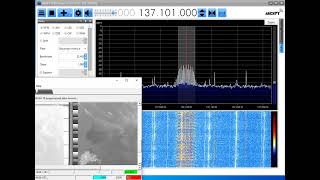 Satellite NOAA 19 de ik1hgi [upl. by Callery]