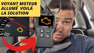 Voyant moteur allumé Comment éteindre le témoin anti pollution [upl. by Rednirah32]