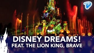 Disney Dreams Disneyland Paris Second Edition FULL SHOW with Lion King Brave LightEars [upl. by Hallvard]