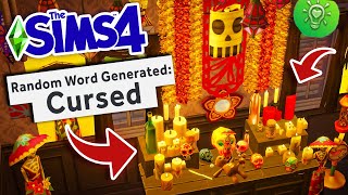 using a random word generator to find CURSED sims 4 builds [upl. by Anid821]