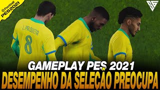 MODO DE JOGO ESTÁ PREOCUPANDO A TORCIDA  GAMEPLAY PES 2021  60 FPS  SADAN GAMER  PC [upl. by Ahsinyar]