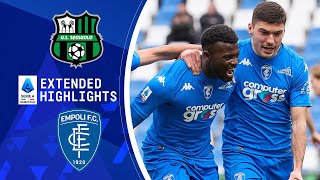 Sassuolo vs Empoli Extended Highlights  Serie A  CBS Sports Golazo [upl. by Ohaus]