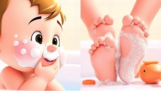 Bath Time  Fun CleanUp Song for Kids  Playful Nursery Rhyme for Toddlers and Preschoolers [upl. by Budd214]