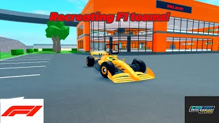 Recreating F1 teams in Car Dealership Tycoon [upl. by Ettenel708]