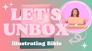 Unboxing illustrating Bible by DaySpring [upl. by Drusus]